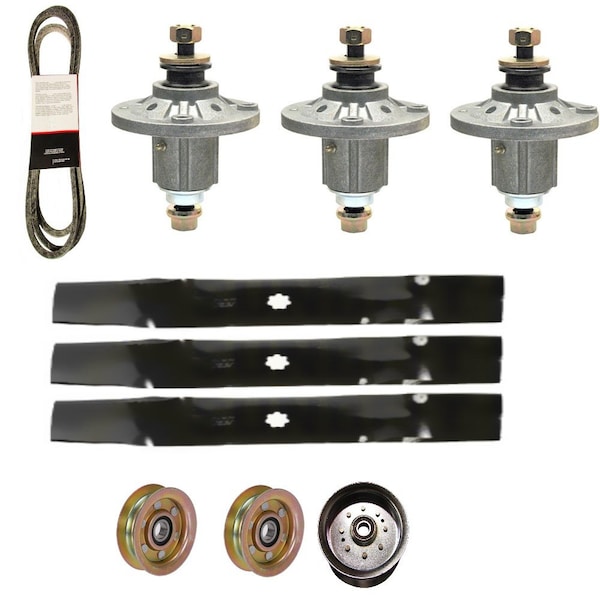 Aic Replacement Parts 48 Deck Rebuild Kit Fits John Deere 100 Series LA155 LA165 X140 X165 KT-LAS20-0002_1 - main